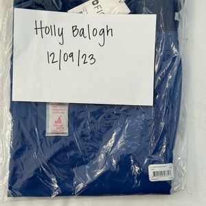 New FIGS denim blue pants